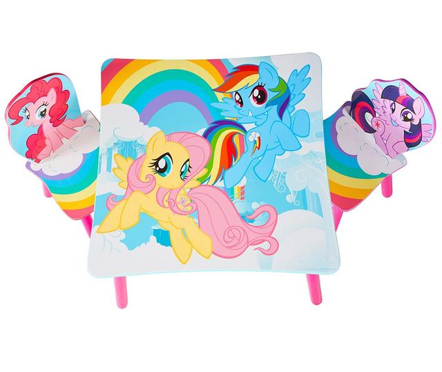 My little store pony table set