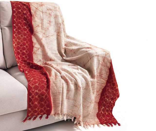 Одеяло Yantra Red White 125x180 cm