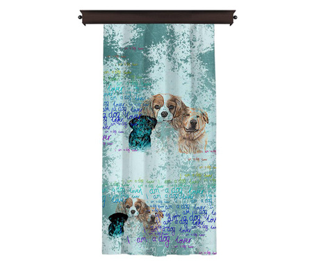 Κουρτίνα Puppies 140x260 cm