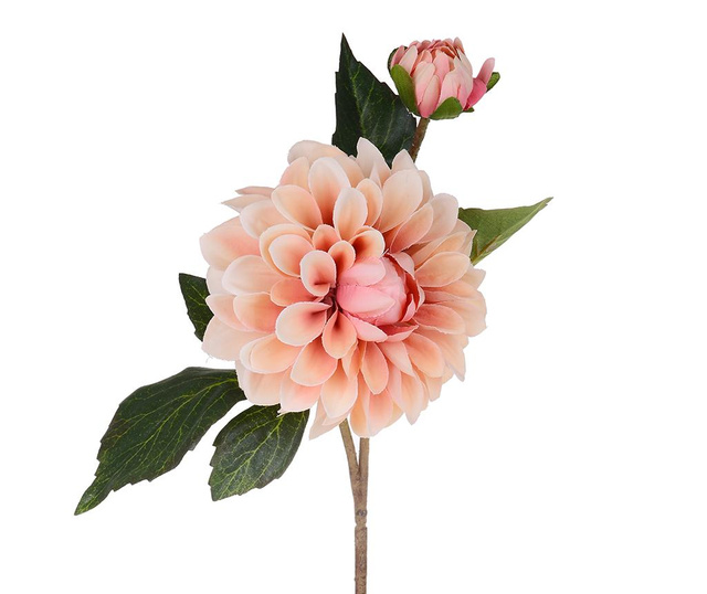 Set 6 umjetnih cvjetova Dahlia Romantique Peach