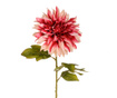 Set 6 umjetnih cvjetova Dahlia Single Cream Pink