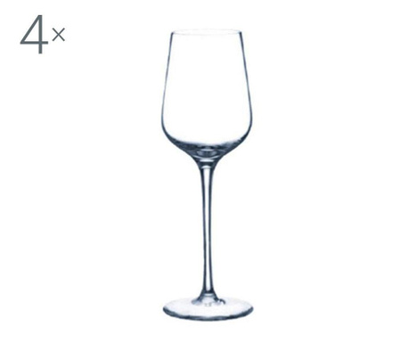 Set 4 čaše za vino Rona Crystalite 250 ml