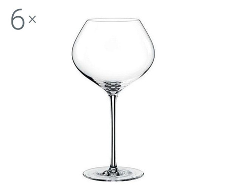 Set 6 pahare pentru vin Rona, Rona Celebration Crystalite, sticla cristalina, 760 ml