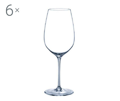 Set 6 čaša za vino Rona Prestige Crystalite 450 ml