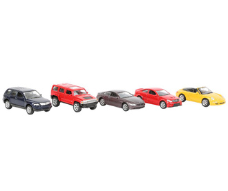 Комплект 5 играчки колички Miniature