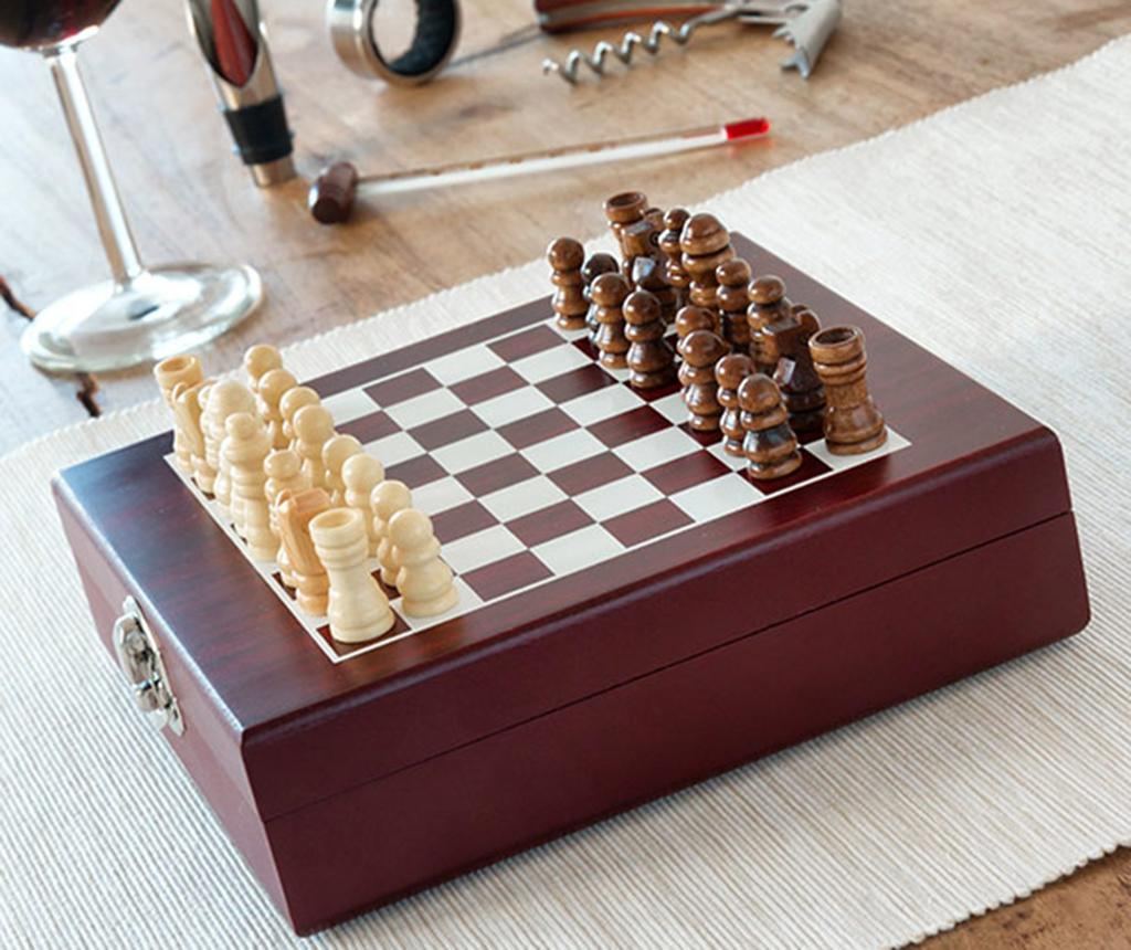 Set joc de sah si accesorii pentru vin Innovagoods, Kizzy - 4