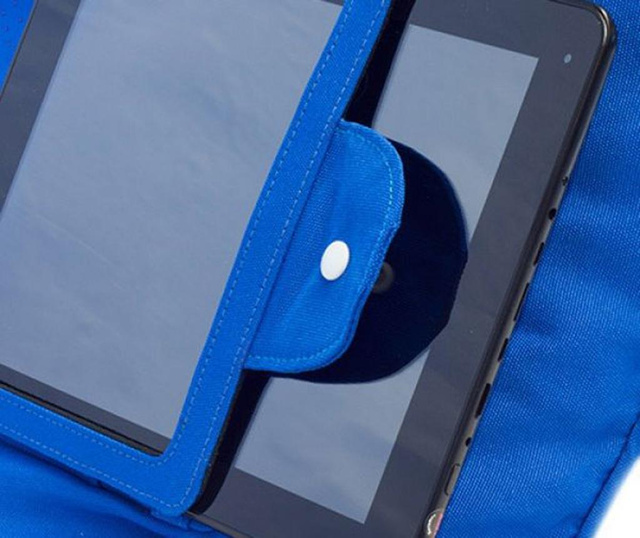 Okrasna blazina z držalom za tablični računalnik Zyron Blue 44x44 cm