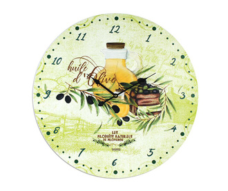 Стенен часовник Huile d'Olives