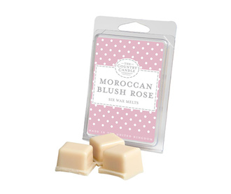 Комплект 6 броя ароматизиран восък Polka Dot Moroccan Blush Rose