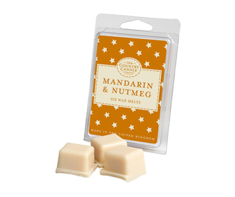 Superstars Mandarin and Nutmeg 6 illatos viaszdarab