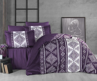 Спално бельо King Satin Supreme Calipso Purple