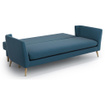 Jane Olaf Blue Háromszemélyes kihúzható kanapé