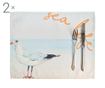 Комплект 2 подложки за хранене Sea Life 33x45 cm