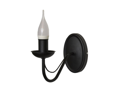Zidna svjetiljka Malbo Single Black