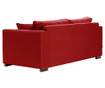 Sofa trosjed Taffetas Glamour Red