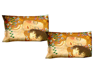 Set 2 fete de perna Polo Ovest, Klimt Mother and Child, 50x80 cm