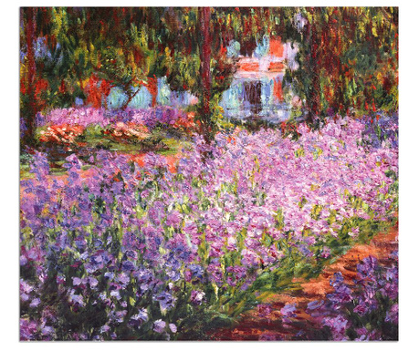 Slika Monet Artist Garden 120x140 cm