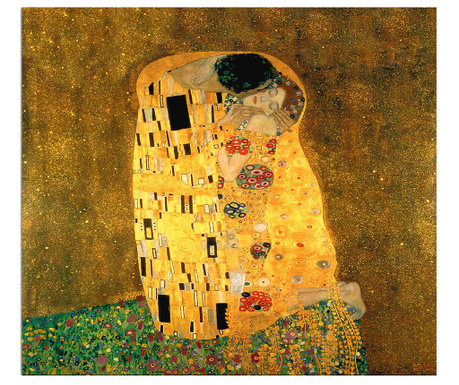 Obraz Klimt The Kiss 120x140 cm