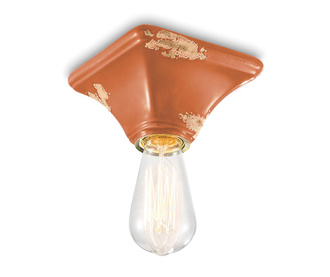 Stropna svjetiljka Vintage Square Orange