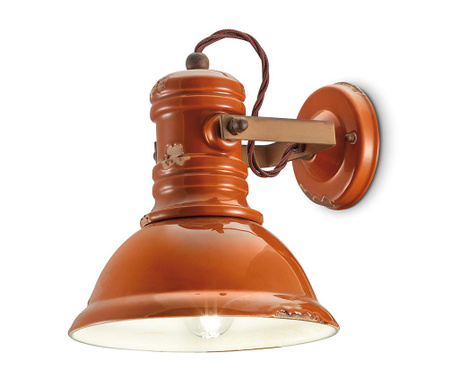 Zidna svjetiljka Industrial Orange