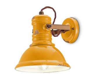 Industrial Yellow Fali lámpa