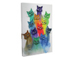 Tablou Majestic, Cats, panza imprimata, 30x40 cm