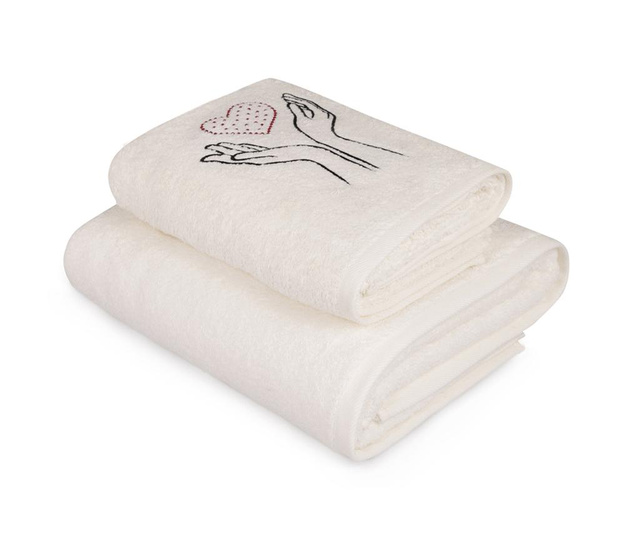 Комплект 2 кърпи за баня Baskili Ikili
