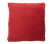 Perna decorativa Chevron Fleece Red 55x55 cm