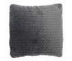 Perna decorativa Chevron Fleece Grey 43x43 cm