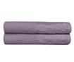 Saltanat Purple 2 db Fürdőszobai törölköző 50x90 cm