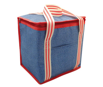 Hladilna torba Tamsin Denim Stripe Blue Red 12 L