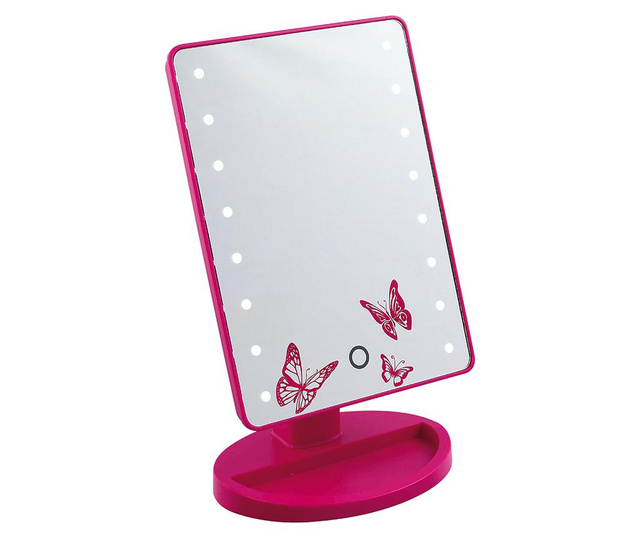 Kozmetičko zrcalo s LED svjetlom Butterflies