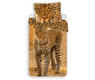 Posteljnina Single Ranforce Leopard