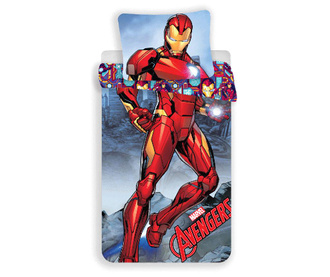 Posteljnina Single Ranforce Iron Man