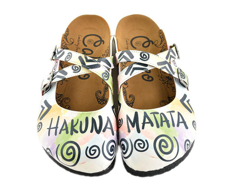 Dámske šľapky kroxy Hakuna Matata