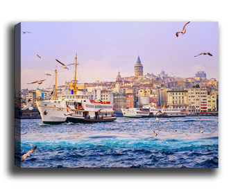 Tablou Tablo Center, Harbour, canvas imprimat din bumbac