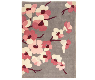 Tepih Blossom Charcoal Pink 80x150 cm
