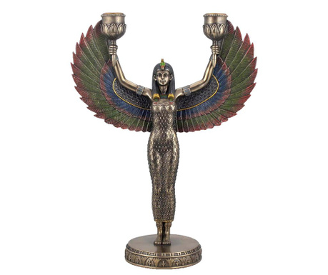 Decoratiune Signes Grimalt, Egyption Goddess, rasina, 30x23x10 cm