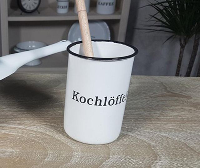 Držalo za kuhinjske pripomočke Emailliert