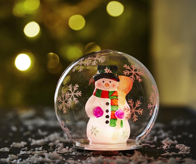 Svjetleći ukras Bubble Snowman