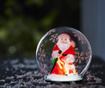 Svjetleći ukras Bubble Santa