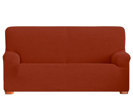 Dopasowany pokrowiec na kanapę Dorian Dark Orange 210x45x50 cm