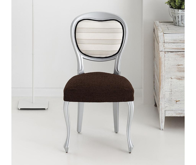 Set 2 elastične navlake za stolicu Dorian Brown Backless 40x40 cm