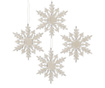 Set 4 decoratiuni suspendabile Snowflakes