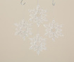 Set 4 decoratiuni suspendabile Snowflakes