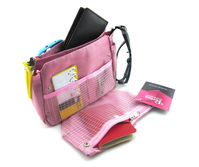 Organizator pentru geanta Tegan Pink