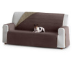 Prošivena navlaka za kauč Oslo Reverse Brown & Tan 190x80x220 cm