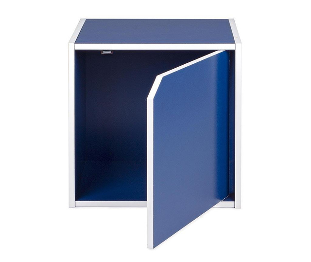 Modularni element Cube Door Blue