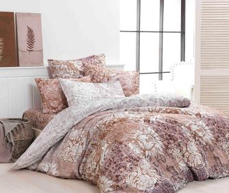 Lenjerie de pat King Satin Supreme Mabel Brown