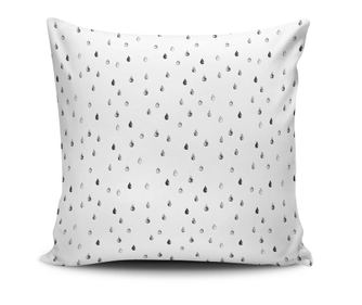 Калъфка за възглавница Waterdrops White 45x45 см
